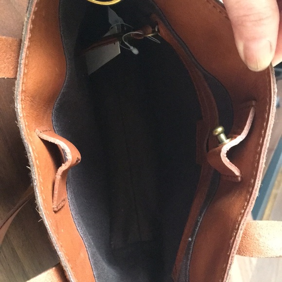 Madewell small leopard transport tote - Picture 6 of 6